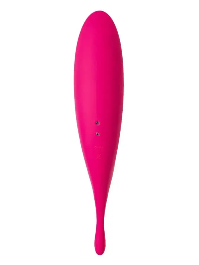 Вибратор с воздушной стимуляцией клитора Satisfyer Twirling Pro красный — фото 3