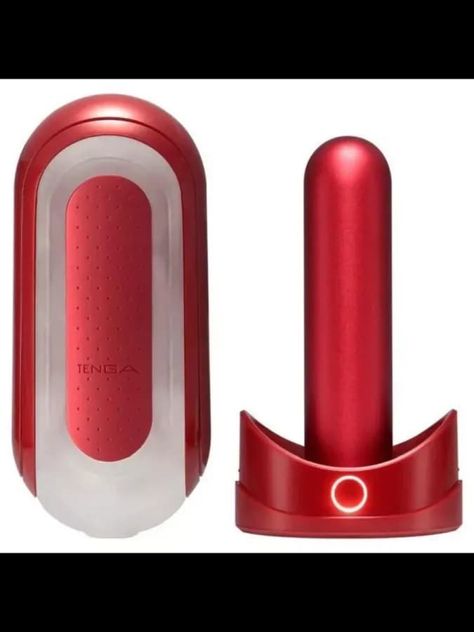 TENGA Мастурбатор с подогревом Flip Zero Red Warming