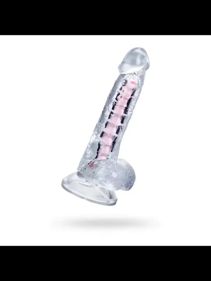 Гибкий фаллоимитатор A-Toys TOYFA Paret, TPE, прозрачный