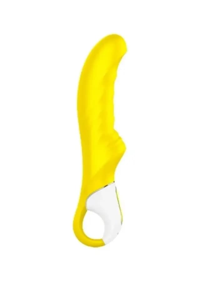 Вибратор для точки G Satisfyer Vibes - Yummy Sunshine, желтый, 22 см