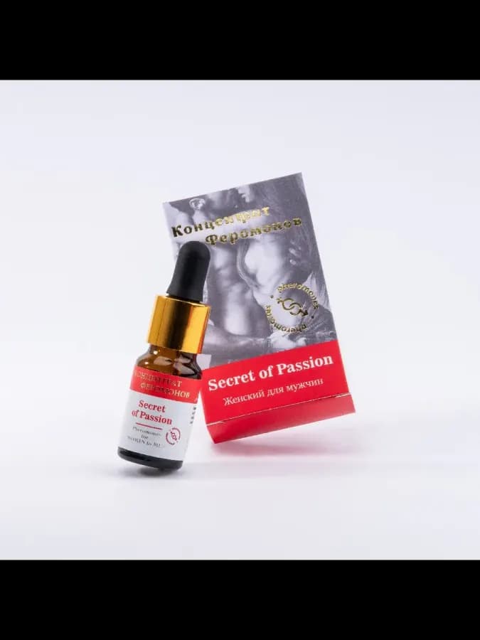 Концентрат феромонов Женский для мужчин Secret of Passion (9 мл.) — фото 6