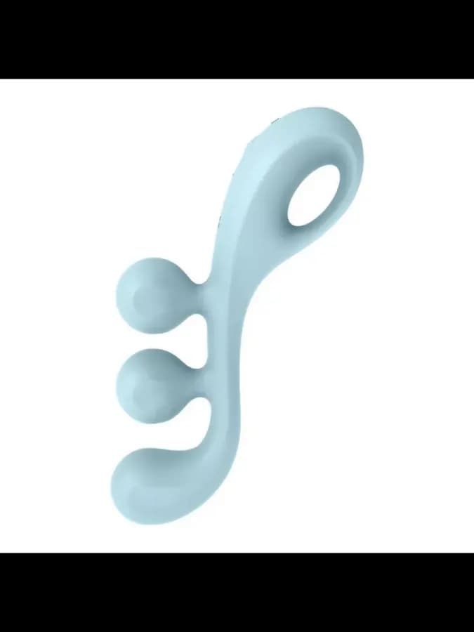 Мультифункциональный вибратор для тройной стимуляции Satisfyer Tri Ball 1, красный
