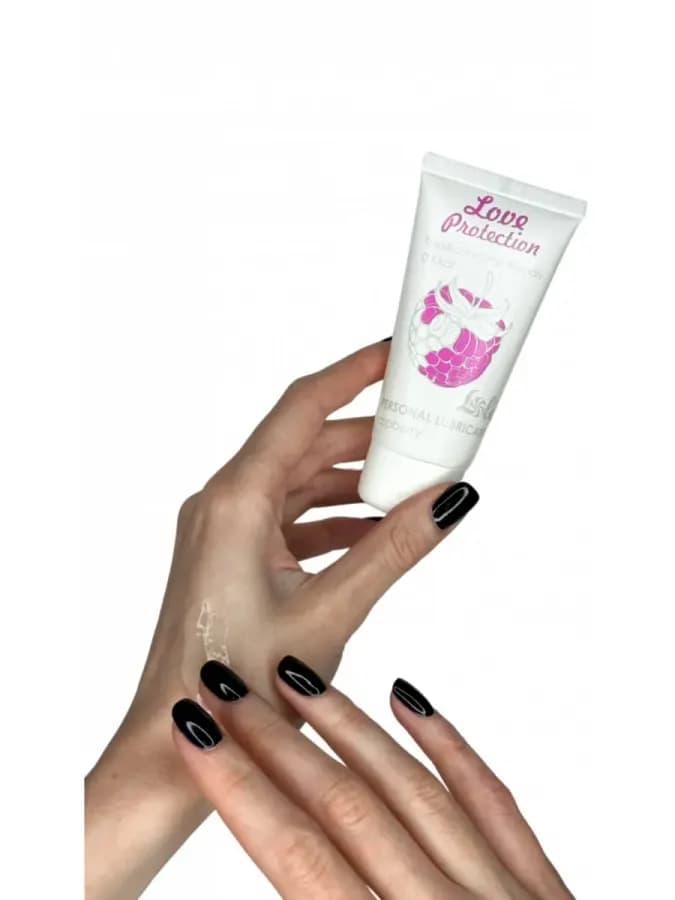 Лубрикант Love Protection Raspberry 50ml — фото 4