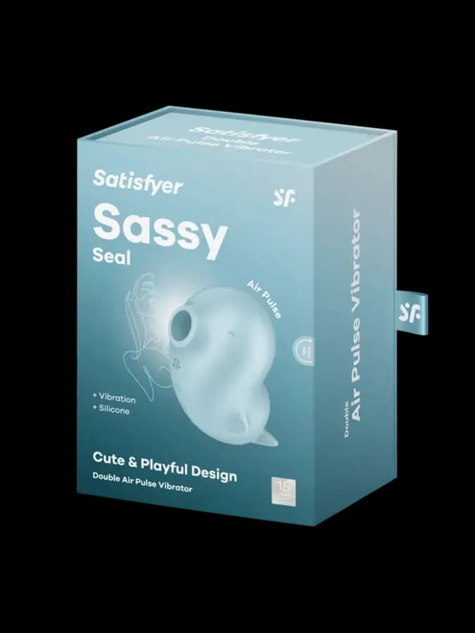 Вакуум-волновой вибратор Sassy Seal — фото 5