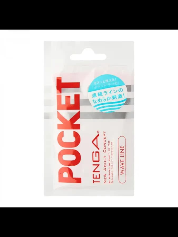 TENGA Pocket Мастурбатор Wave Line