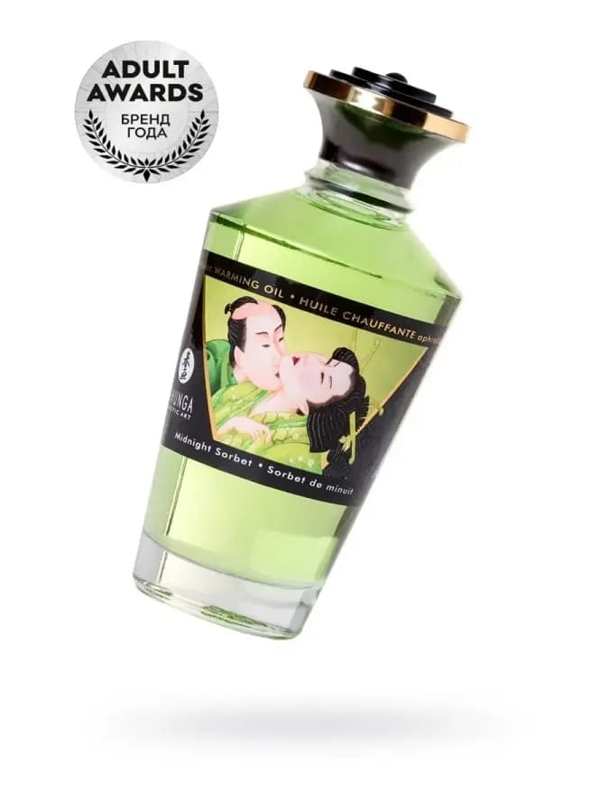 Масло для массажа MIDNIGHT SORBET разогревающее 100мл