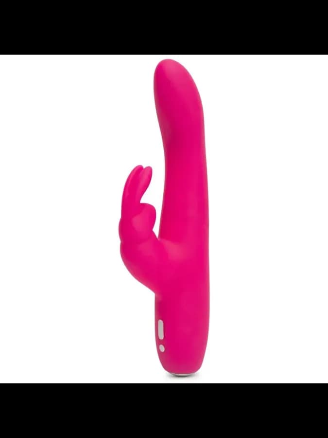 Вибратор Happy Rabbit Slimline Curve розовый