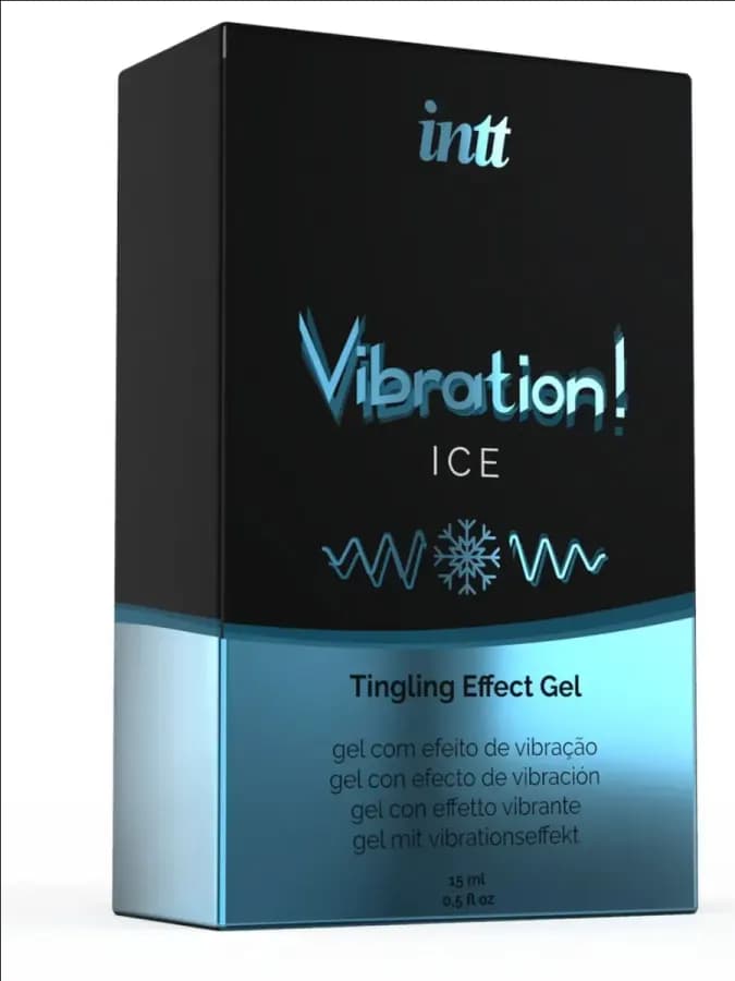 Жидкий гель Vibration! с эффектом вибрации Ice, 15мл
