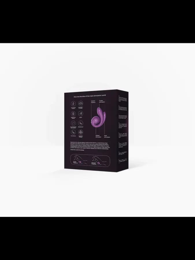 Инновационный GIZI Pro вибратор фиолетовый — фото 2