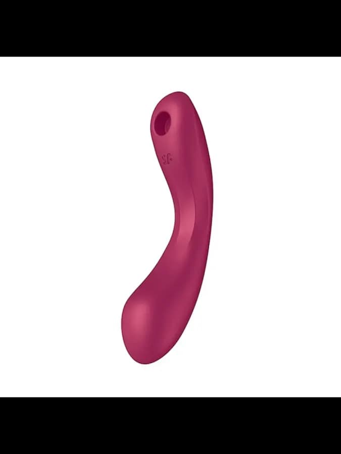 Вакуумно-волновой стимулятор Satisfyer Curvy Trinity 1 красный
