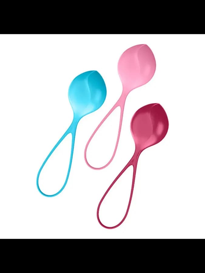 Вагинальные шарики Satisfyer Strengthening Balls (набор из 3 шт.)