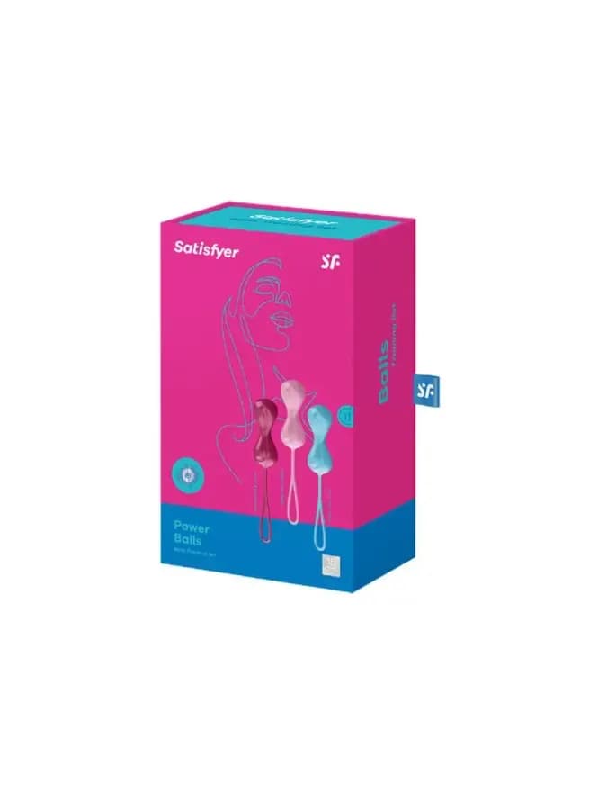Вагинальные шарики Satisfyer Power Balls (набор 3 шт)