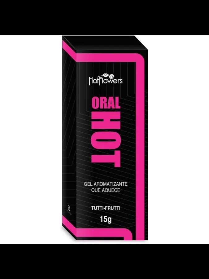 Вкусовой гель ORAL HOT для оральных ласк со вкусом тутти-фрутти (15 гр.)