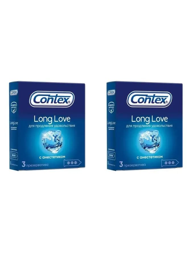 Презерватив contex long love продлев n3 2 шт