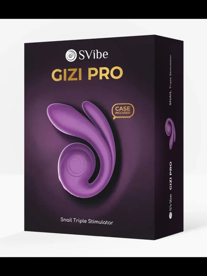 Инновационный GIZI Pro вибратор фиолетовый