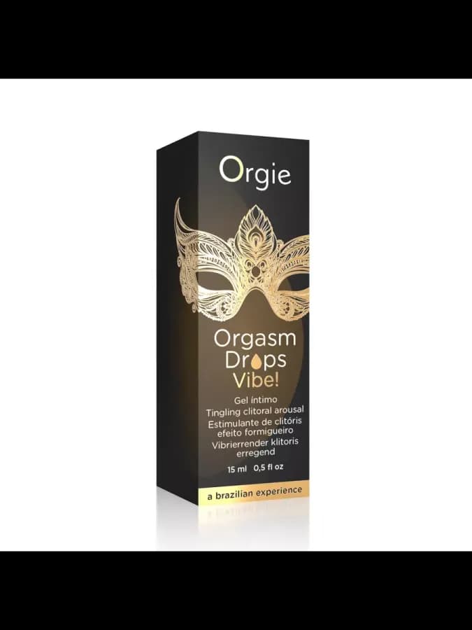 Возбуждающий съедобный гель для клитора Orgasm Drops Vibe! — фото 2