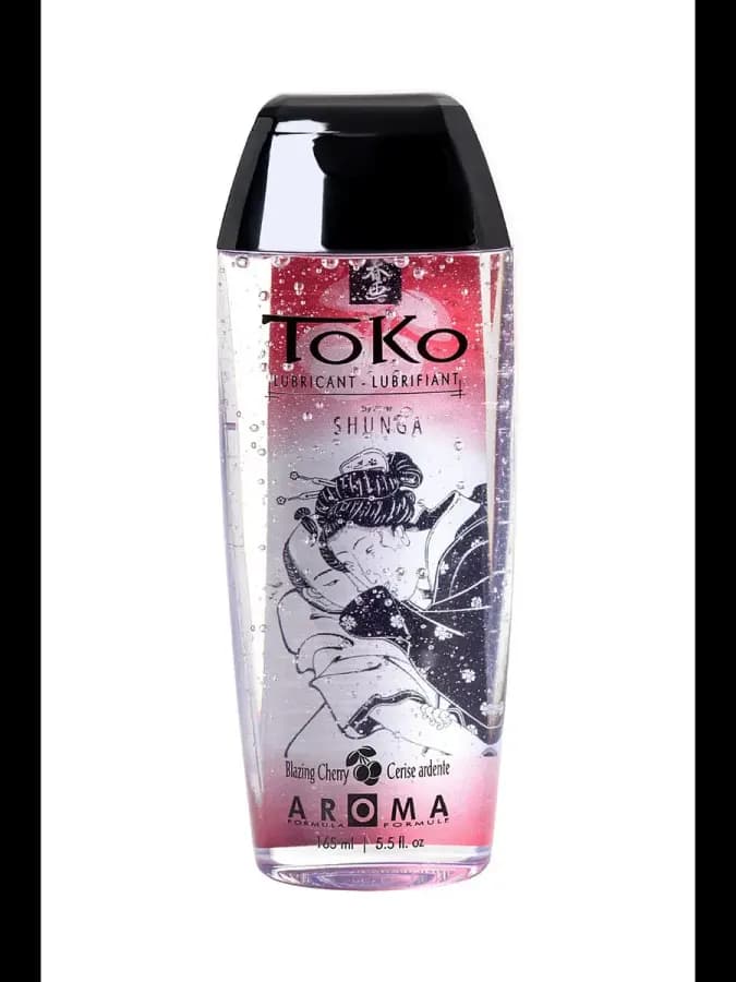 Лубрикант Toko с ароматом вишни