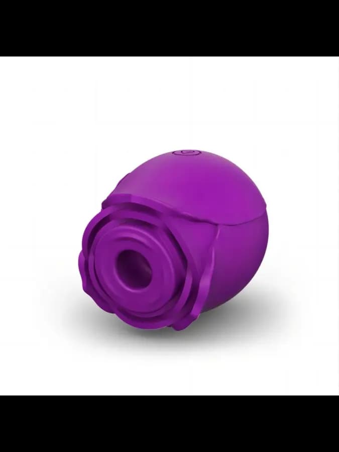 Rose Vibrator, фиолетовый — стимулятор в форме розы
