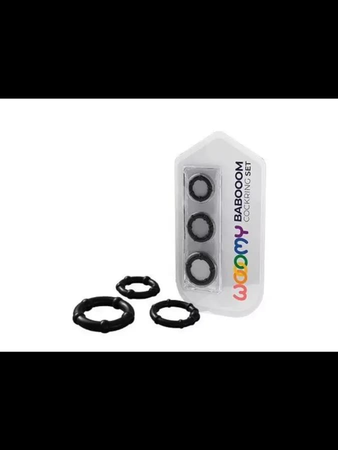 Набор эрекционных колец Babooom от WOOOMY, 3 шт