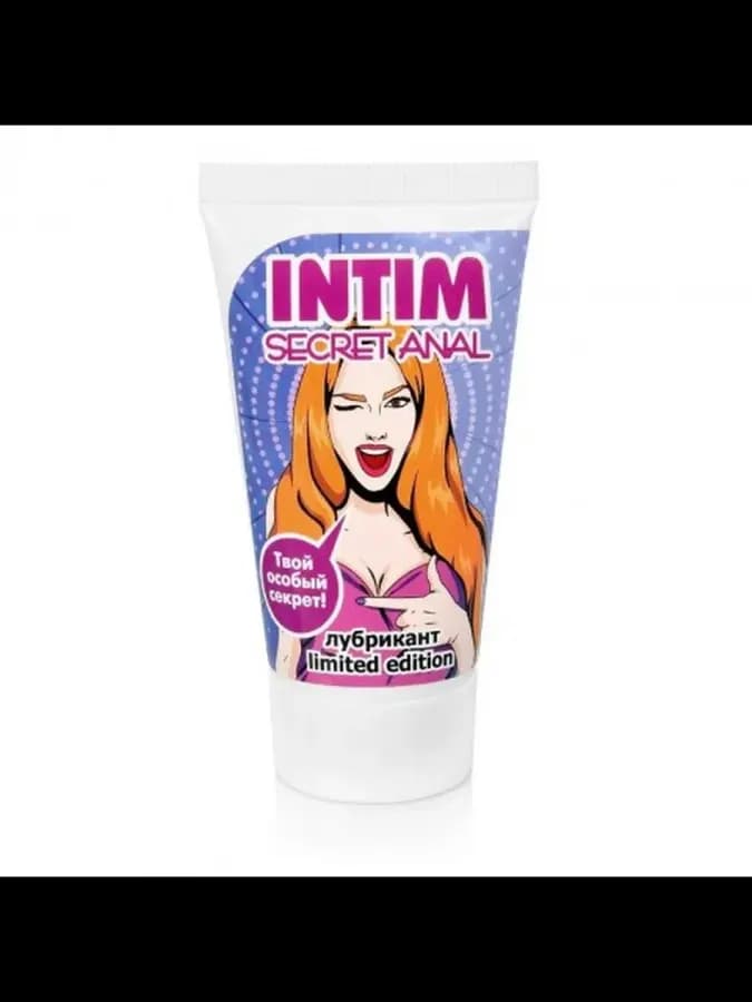 Лубрикант INTIM HOT SECRET ANAL серии LIMITED EDITION 25 г