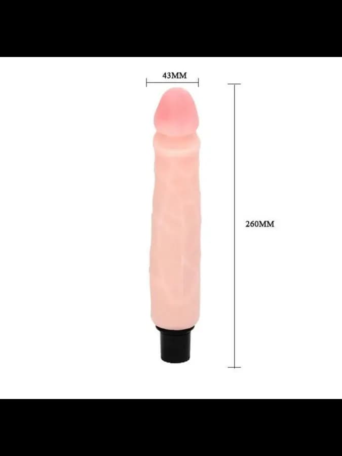 Реалистичный вибратор Realistic Cock (26×4,3 см) — фото 3