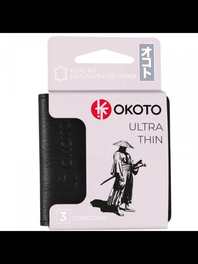 Презервативы OKOTO Ultra Thin №3 в кейсе