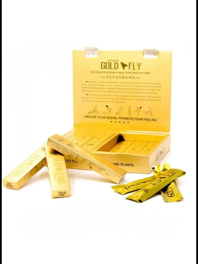 Возбуждающие капли для женщин шпанская мушка Gold Fly