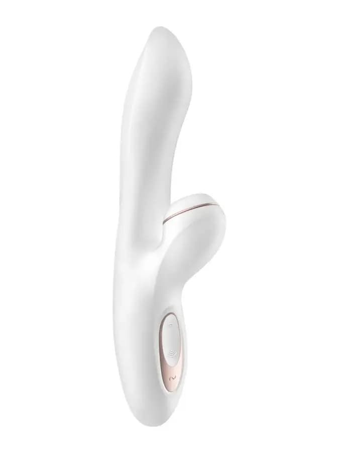 Вакуум-волновой стимулятор клитора Pro+ G-Spot белый 22 см — фото 3