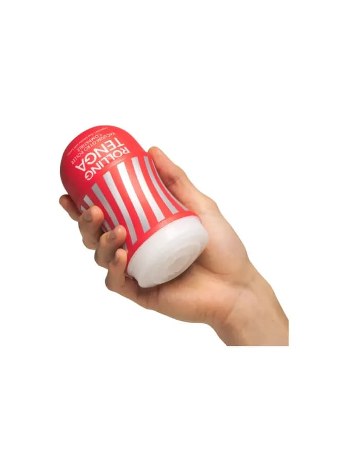 Набор Tenga Vacuum Gyro Roller: Мастурбатор и устройство для вращения и создания вакуума — фото 2