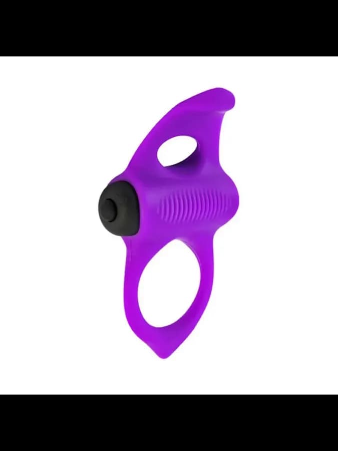 Эрекционное виброкольцо Lingus Max фиолетовое от Adrien lastic