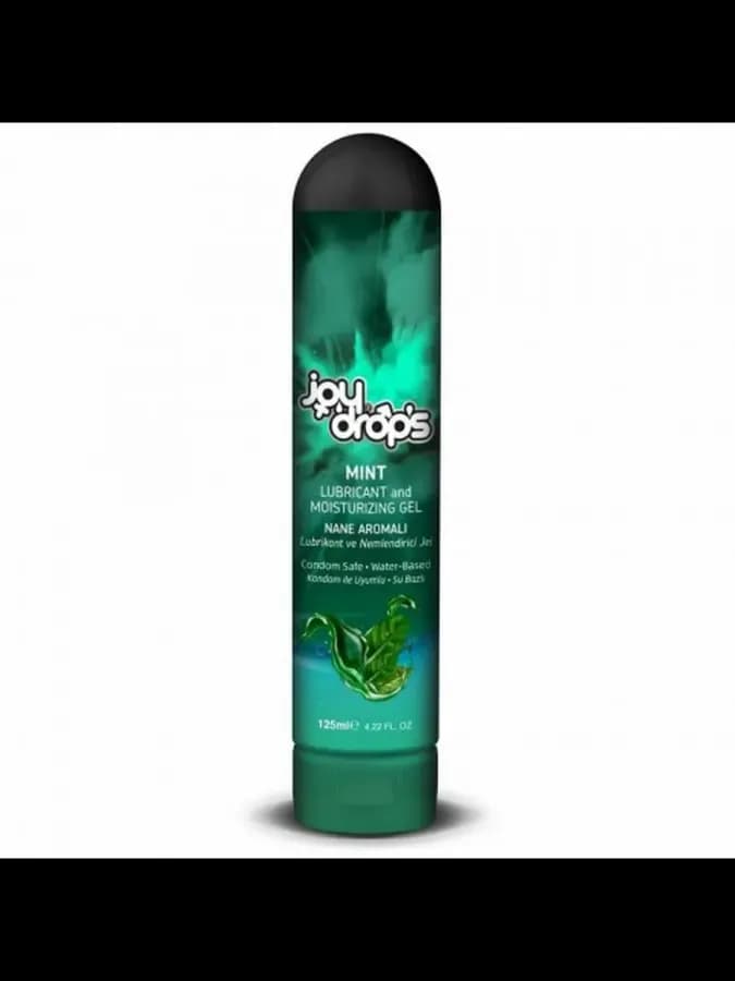 Смазка на водной основе "Joydrops "Mint" с ароматом мяты, 125 мл