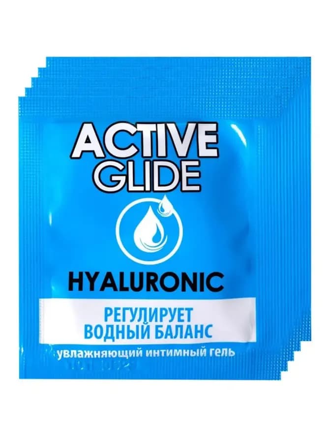 Увлажняющий интимный гель ACTIVE GLIDE HYALURONIC, 100 г