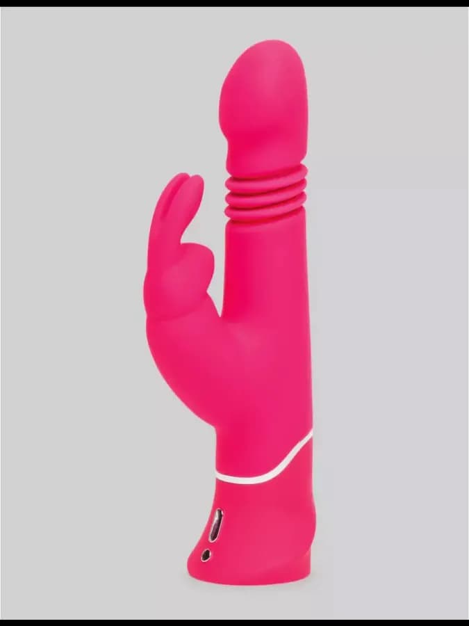 Вибратор Happy Rabbit Thrusting Realistic розовый — фото 2