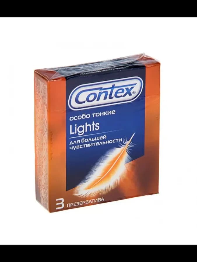 Презерватив contex №3 (lights) особо тонкие