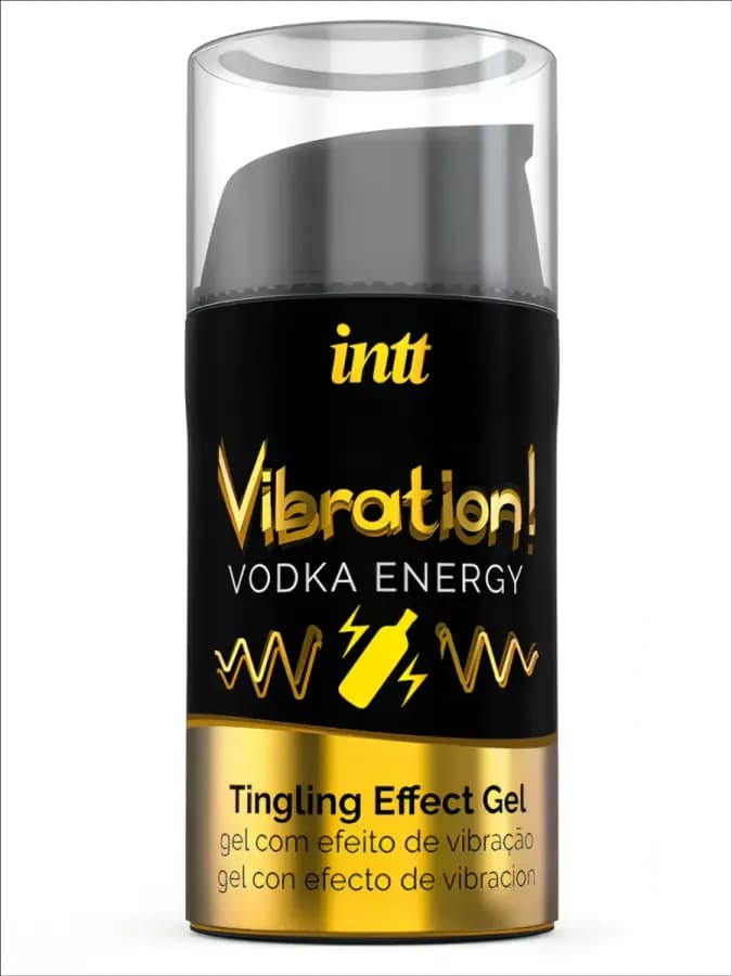 Жидкий гель Vibration! с эффектом вибрации Vodka, 15мл