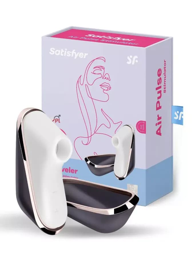 Вибромассажёр для клитора Satisfyer Pro Traveler, 10 см