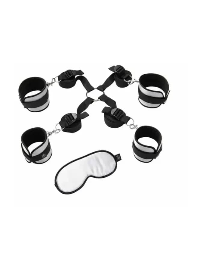 Комплект Бондажа Under The Bed Restraints Kit черный с серым