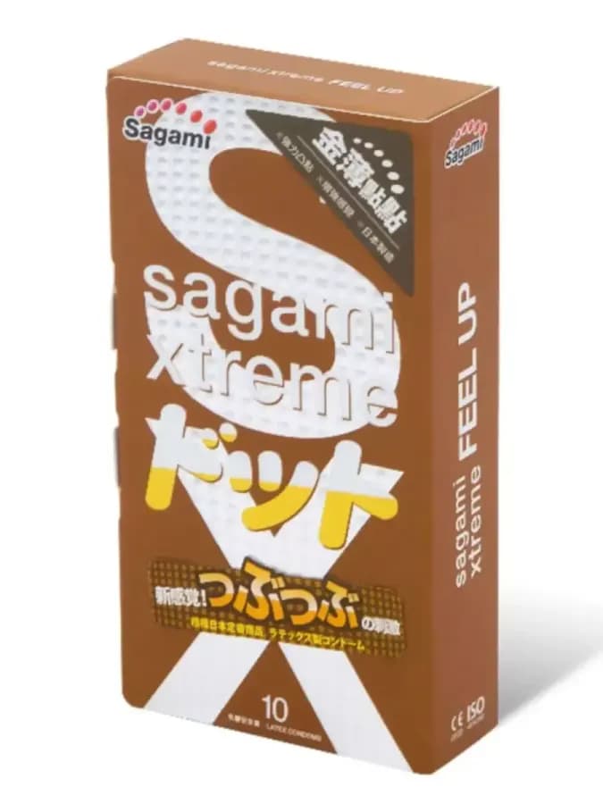 Презервативы Xtreme Feel Up с точками - 10 шт