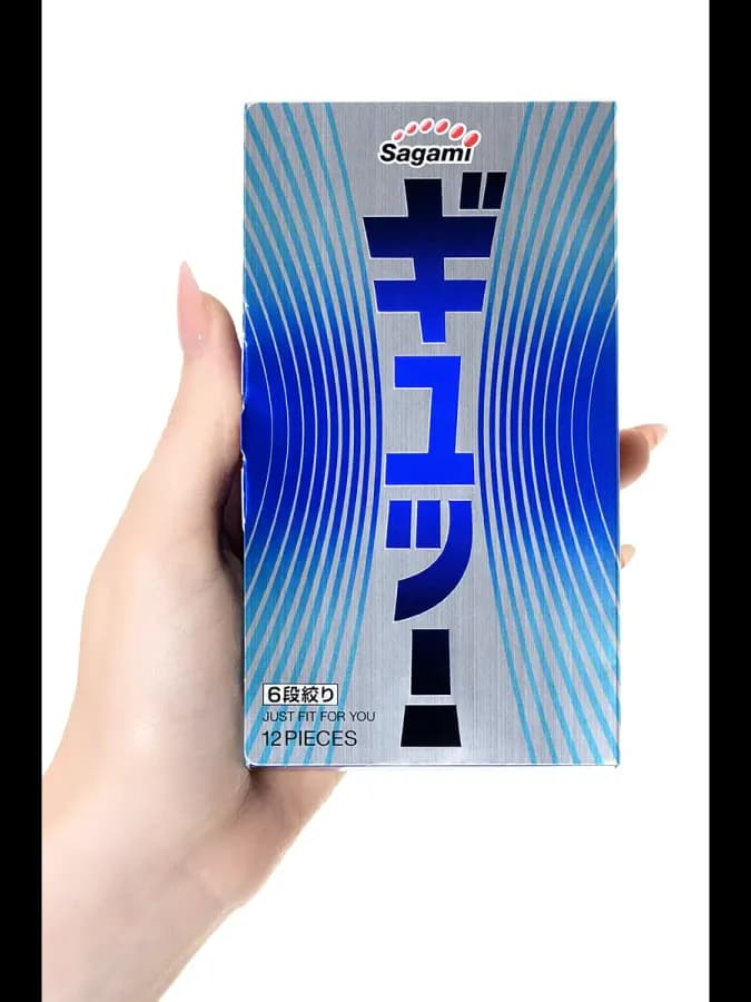 Презервативы SAGAMI 6 Fit V Premium 12 шт. (волнистая текстура) — фото 4
