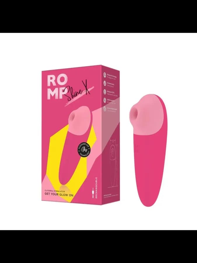 Бесконтактный клиторальный стимулятор Romp Shine