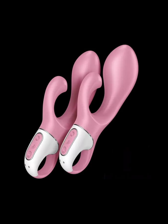 Вибратор-кролик Air pump bunny Satisfyer розовый