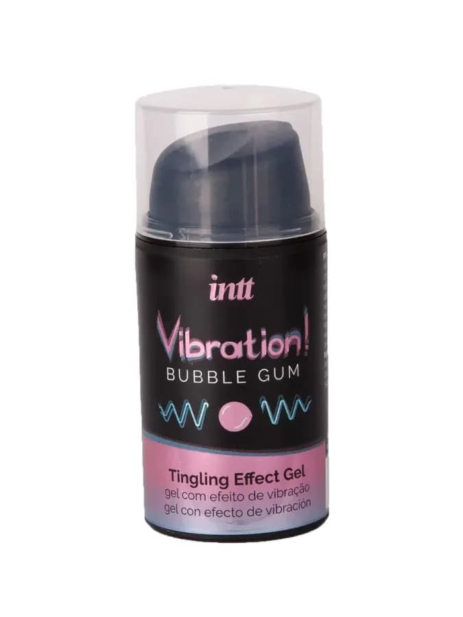 Интимный гель с эффектом вибрации Vibration! Bubble Gum 15мл — фото 3