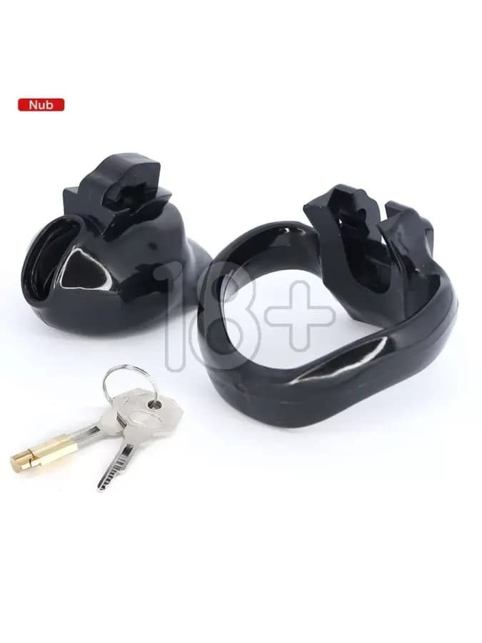 Мужской пояс верности Holytrainer HT-V4 NUB (черный)
