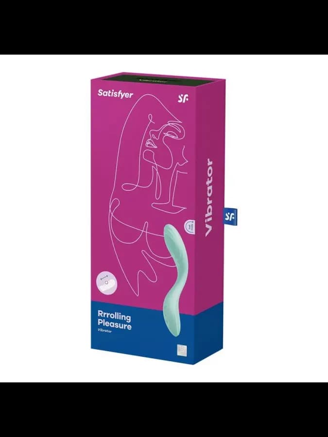 Вибратор с стимуляцией точки G Satisfyer Rrrolling Pleasure, ментоловый — фото 2