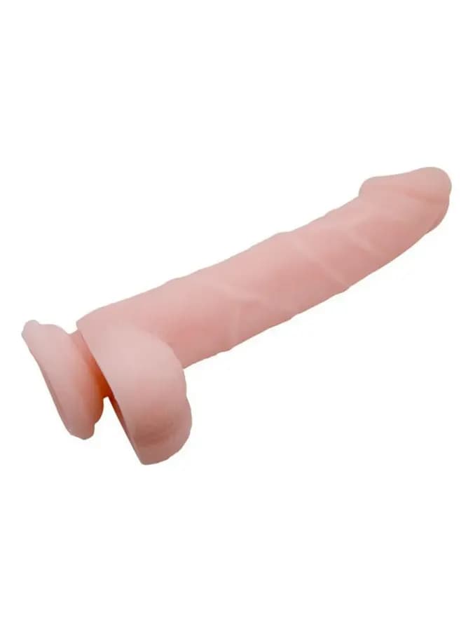 Фаллоимитатор с мошонкой на присоске Super Dildo (22×4,5 см) — фото 2
