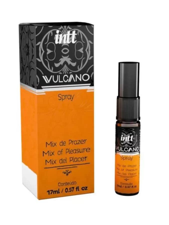 Спрей «Intt Vulcano» с сильным разогревающим эффектом