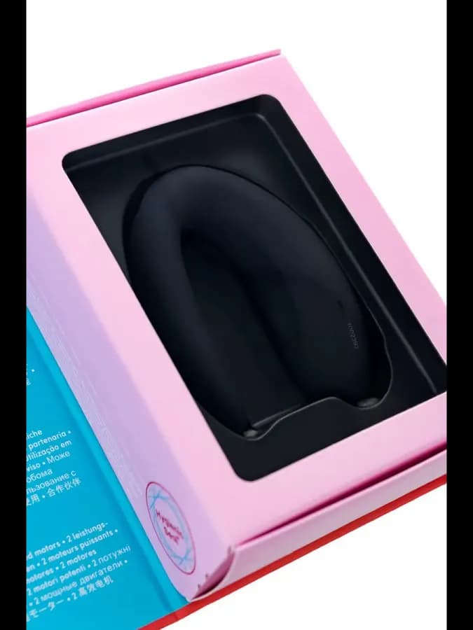 Вибратор для пар Satisfyer Partner Double Joy, черный — фото 6