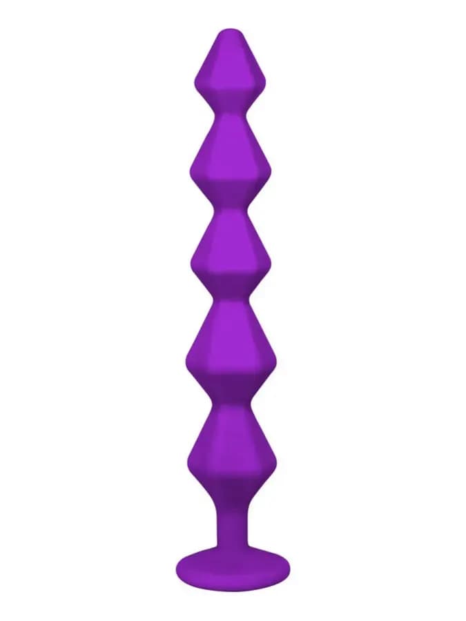 Lola Toys Chummy, фиолетовая — анальная цепочка — фото 2