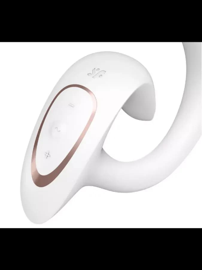 Вибратор-кролик с двойной стимуляцией G for Goddess 1 белый от Satisfyer
