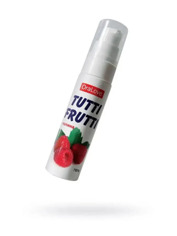 Съедобная смазка Tutti-Frutti малина 30 г